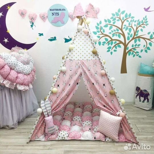 Детская палатка вигвам новая