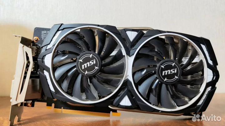Видеокарта Msi Armor rx 470 4 gb