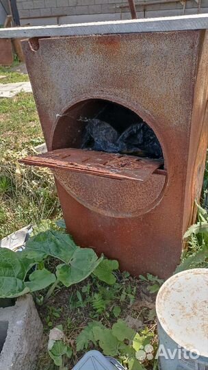Печь банная бу