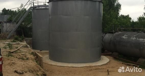 Резервуар вертикальный стальной рвс 100м3