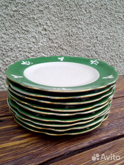 Тарелки Коростенского фарфорового завода