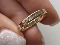 Золотое кольцо 585 пробы, 16 размер
