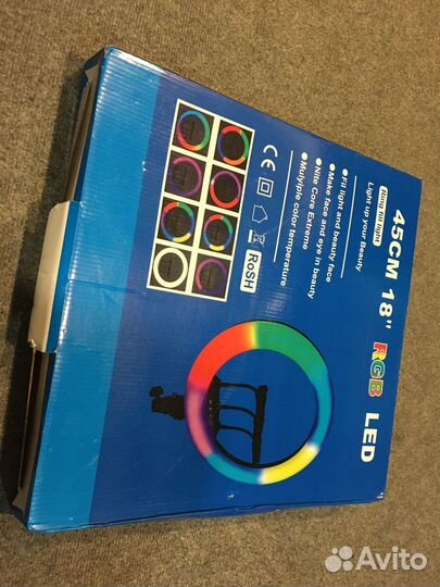 Кольцевая лампа Rl-18, 45cm