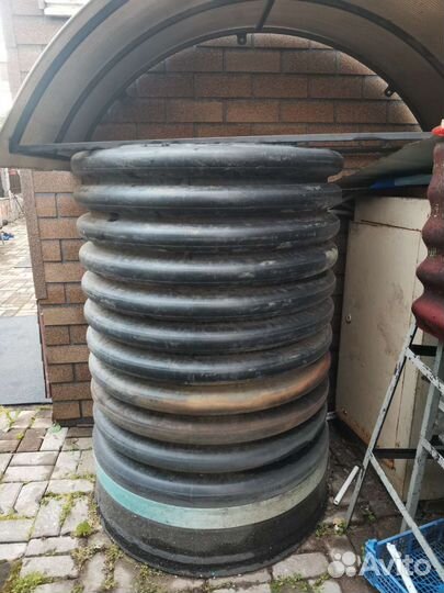 Труба пластиковая двойная