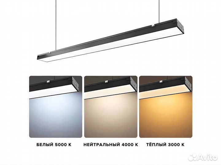 Линейный светодиодный светильник опт