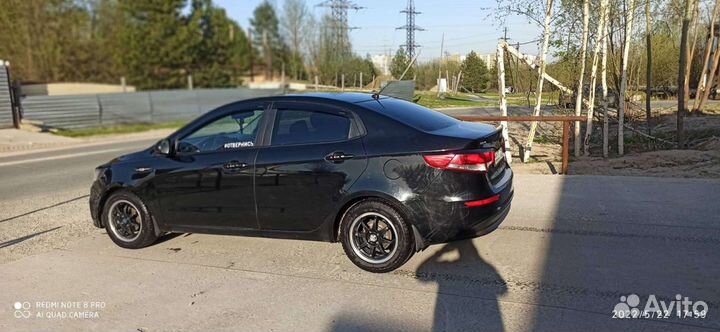Kia Rio 1.6 МТ, 2016, 123 000 км