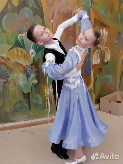 Платье для бальных танцев стандарт ю1