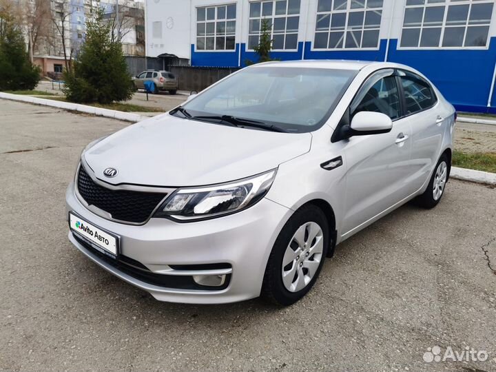 Kia Rio 1.4 МТ, 2016, 107 000 км