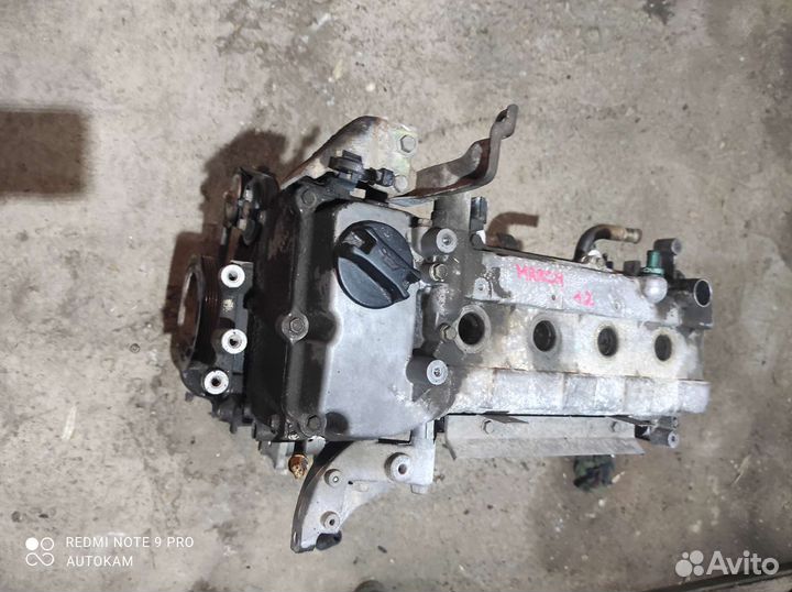 Двигатель Nissan CR12DE в разбор