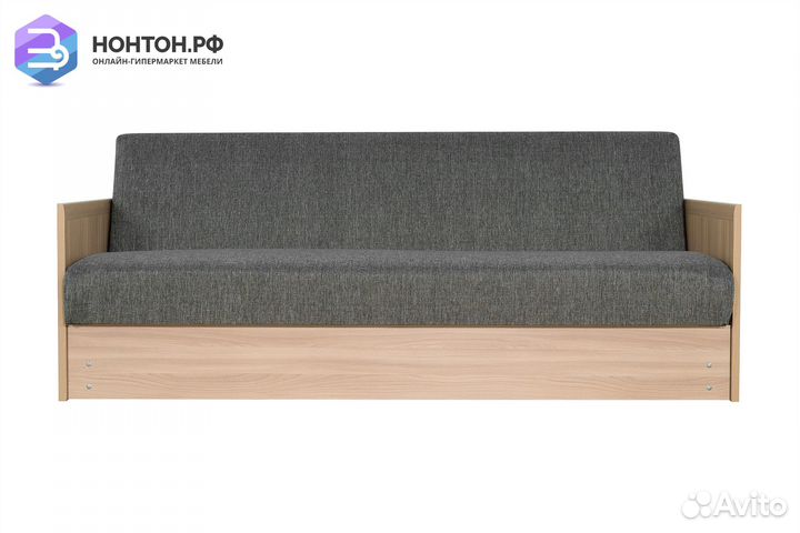 Диван книжка Ручеек-Ламино серый