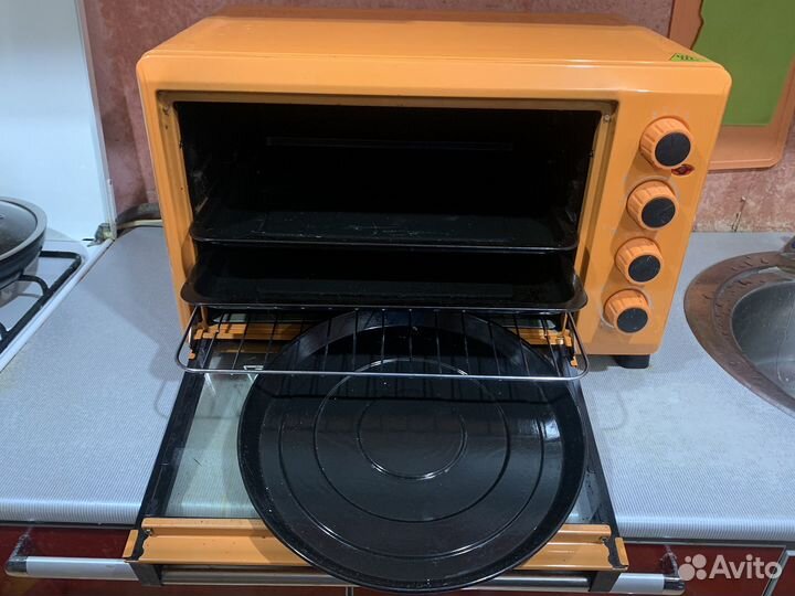 Электрическая мини печь с конвекцией