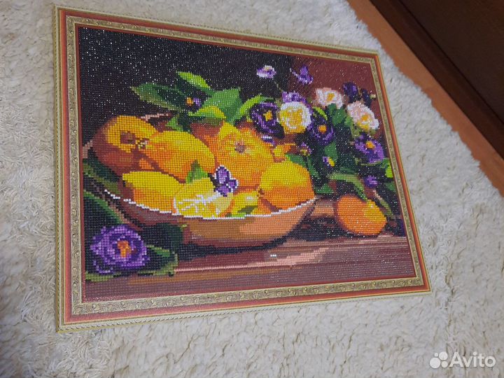 Картина вышивка алмазная мозайка