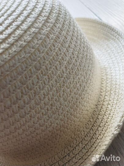 Шляпа с ушками для девочки 2-3 лет 46-48 кошечка