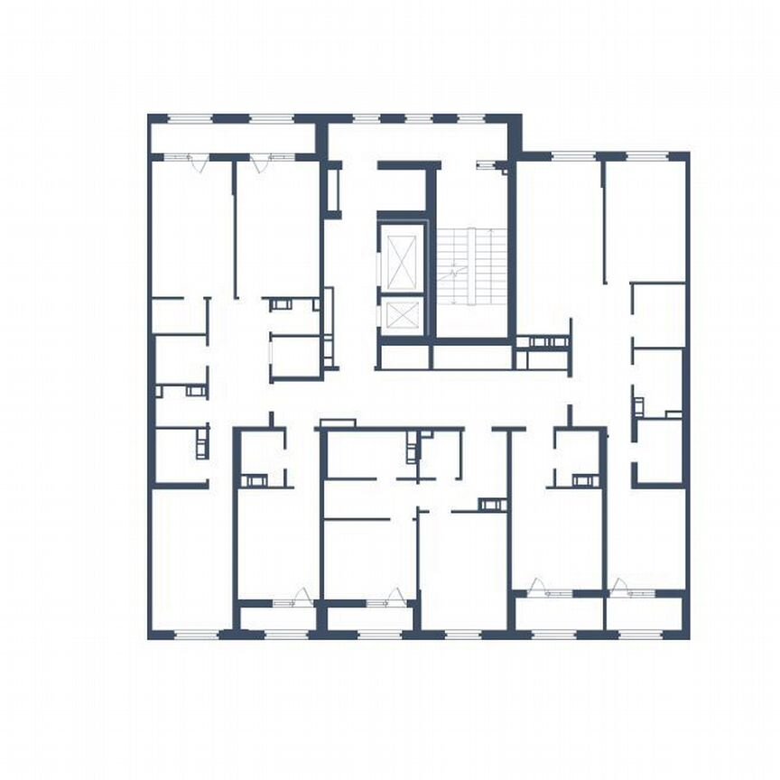 1-к. квартира, 52,4 м², 7/11 эт.