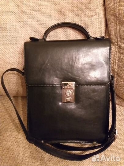 Портфель кожа Италия