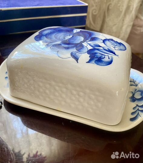 Масленка СССР, Гжель