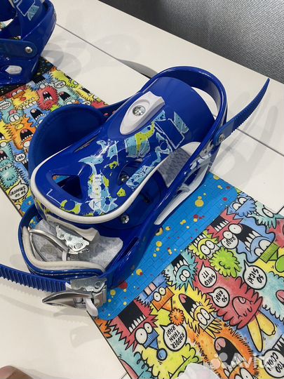 Сноуборд Burton с креплениями