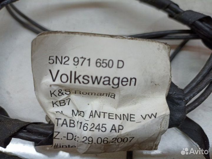 Проводка (коса) Volkswagen Tiguan 5N cawa 2008