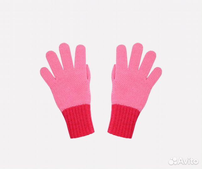 Перчатки для девочки Crockid К 134/ш ярко-ро (14)