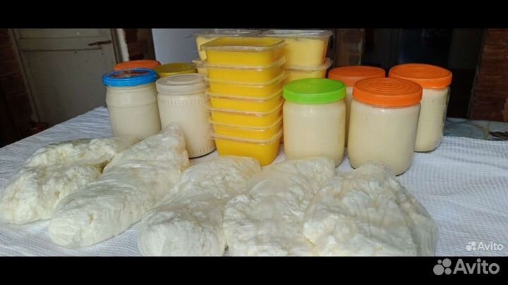 Молоко сметана творог