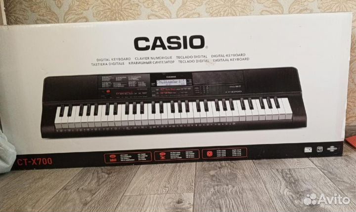 Синтезатор casio ct x700