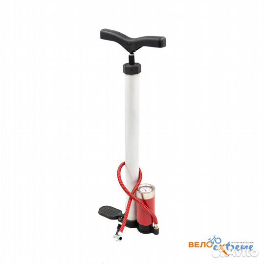 Насос напольный, манометром PAC 38x500, алюм., авт