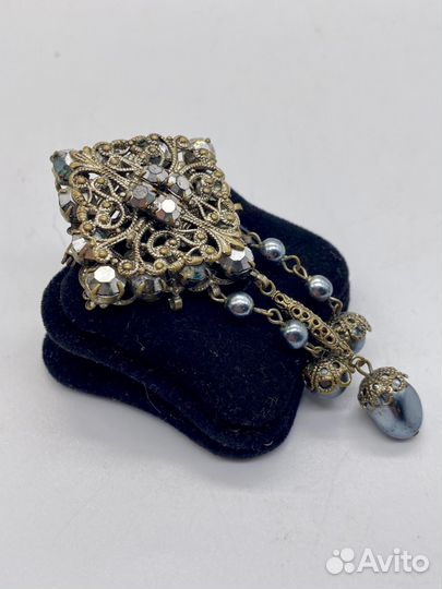 Брошь, Чехословакия, винтаж