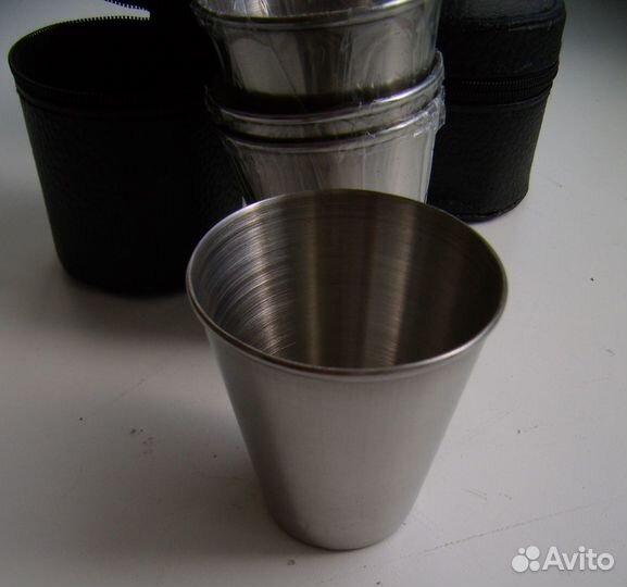 Набор стаканчиков 4шт. в чехле