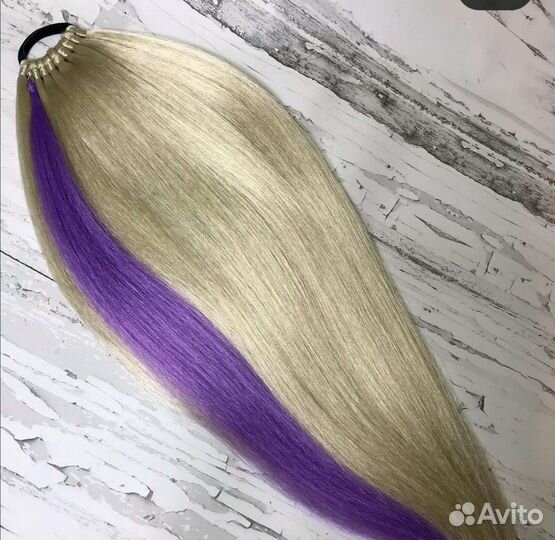 Афрохвосты на резинке