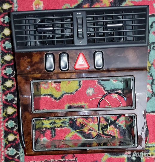 Блок климат контролем, кнопка аварийки Mercedes