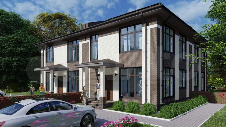 Дом 110 м² на участке 3 сот.