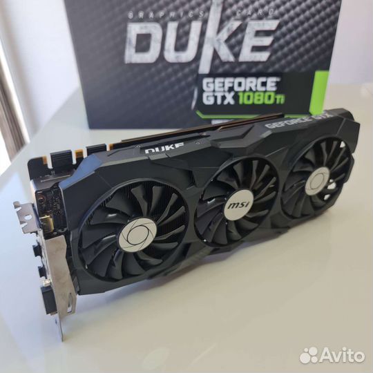 Видеокарта MSI GeForce GTX 1080 Ti duke 11G