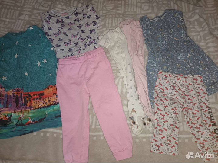 Вещи пакетом на девочку 3 года
