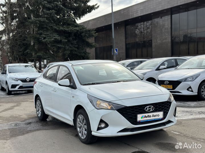 Hyundai Solaris 1.4 AT, 2020, 223 582 км