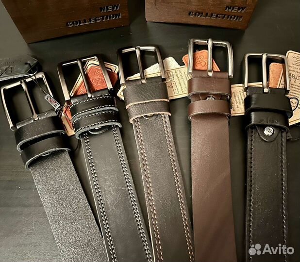 Ремни из натуральной кожи