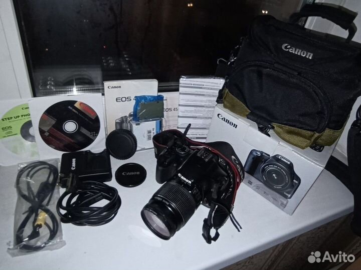 Фотоаппарат canon 450d (пробег 22 000 ) body
