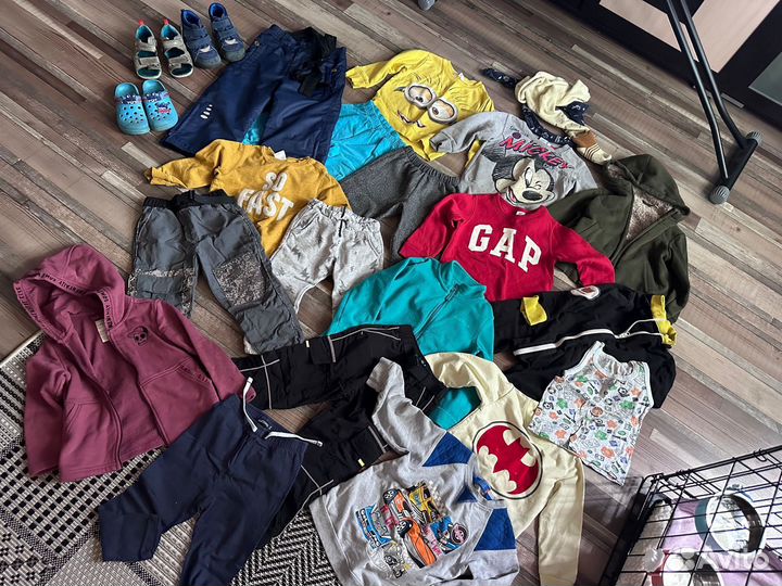 Вещи на мальчика пакетом
