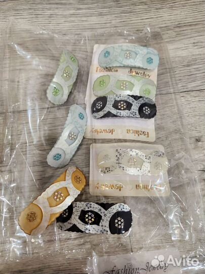 Заколки для волос пакетом