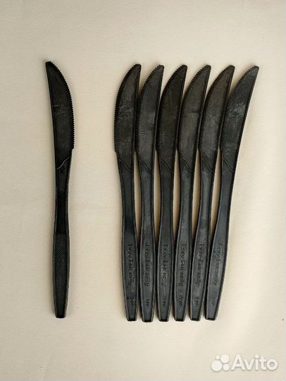 Ножи черные из кукурузного крахмала