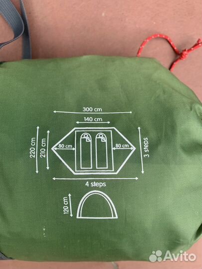 Палатка outventure teslin 2