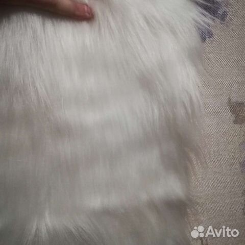 Мех для бороды длинноворсовый деду морозу, гномов