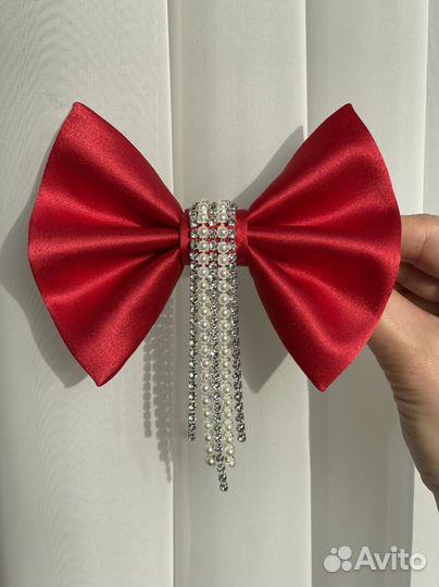 Заколка автомат бант