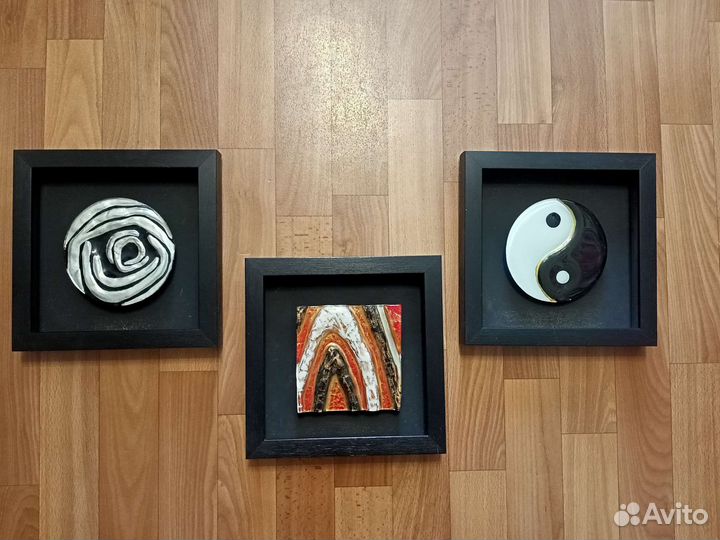 Картины из стекла