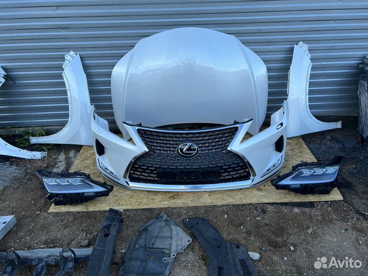 Лексус рх 4 рестайлинг фары, бампер, крылья, капот
