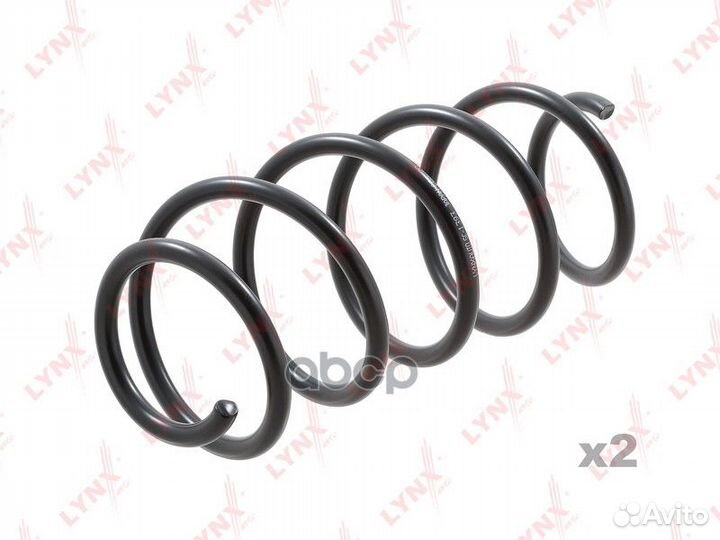 Пружина подвески ford fusion 1.4/1.6 04- передн