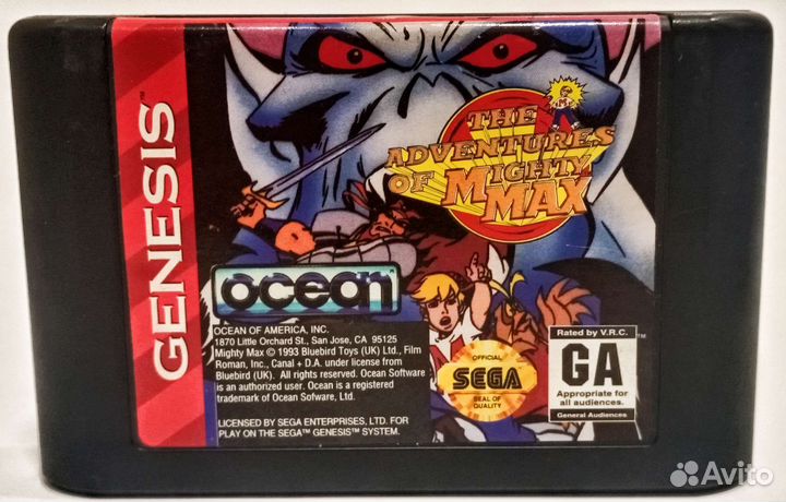 Картриджи Sega 90-е