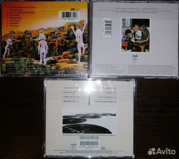 Led Zeppelin, сд диски, CD
