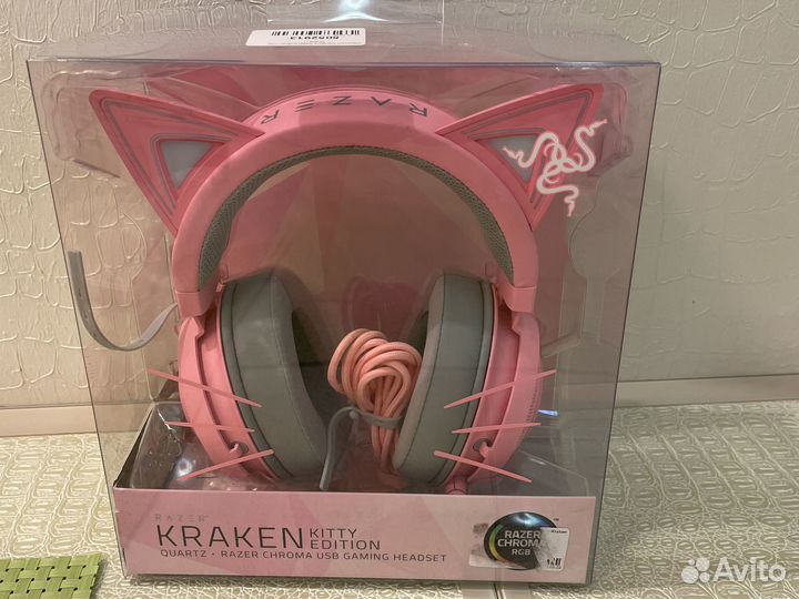 Игровые наушники razer