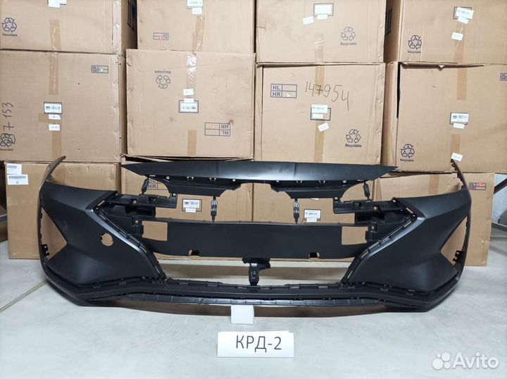 Бампер передний Hyundai Elantra 6 ад 2016 2020