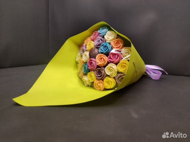 Шоколадные Розы - 29 шт в Букете